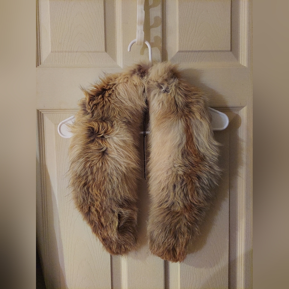 Sasha cape fox fur detachable collar - Picture 7 of 10